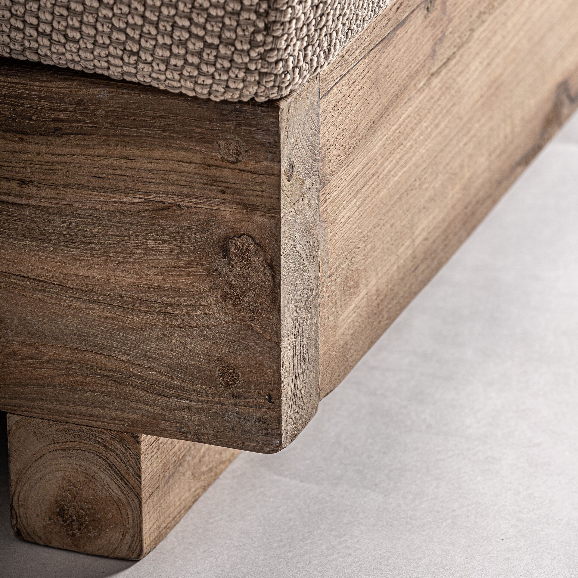 Садовая кровать с откидной спинкой из ткани и дерева Vical Home Pure ARCH-00060793 - Вид №6