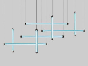 Подвесной светильник из боросиликатного стекла
