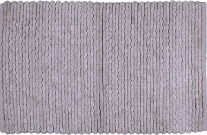 85077890 Коврик декоративный микрофибра FARIA 60x90 см цвет серый STLM-0058266 INSPIRE