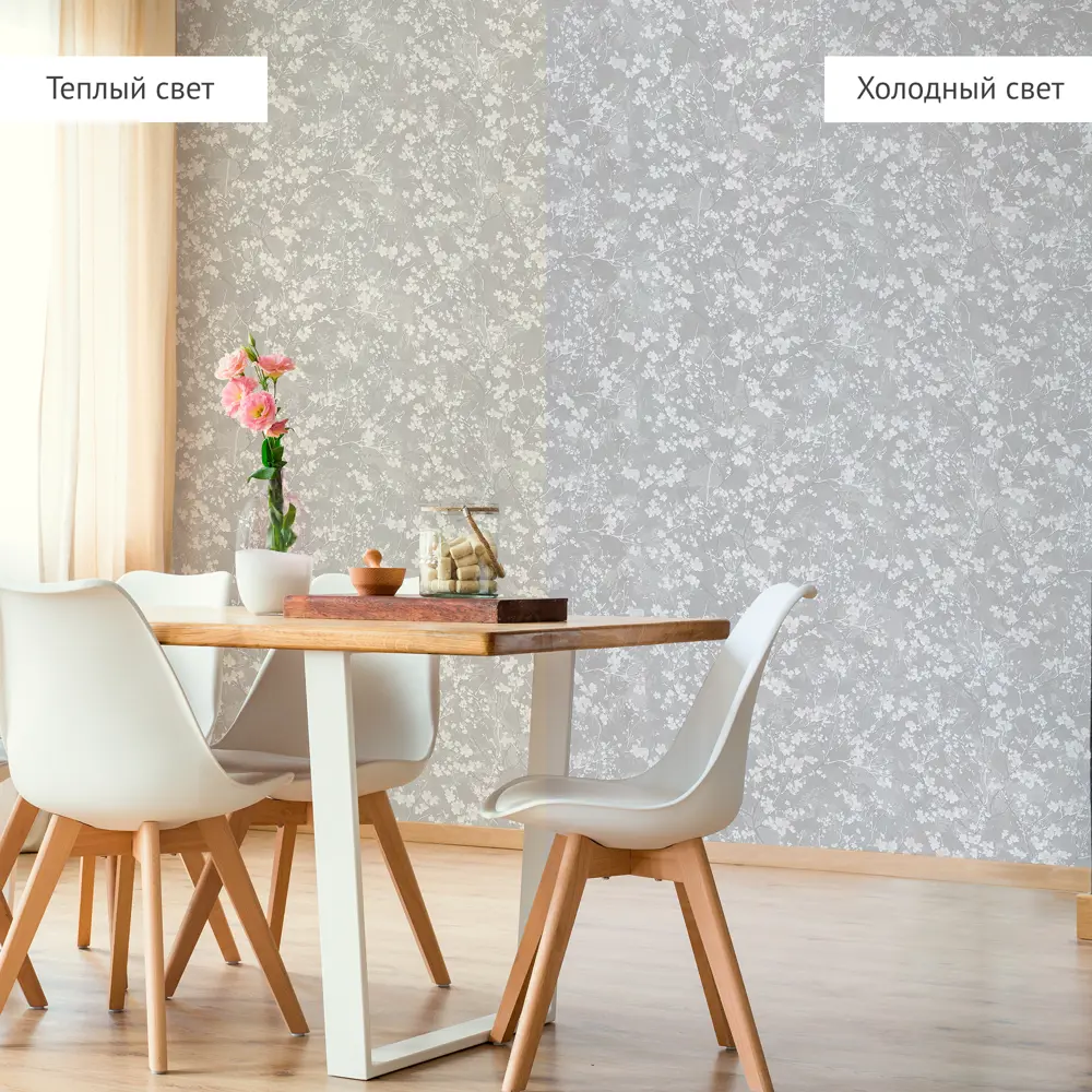 Обои флизелиновые Сакура серые 1.06 м 30281-28 Santreyd STLM-2052549 - Вид №4