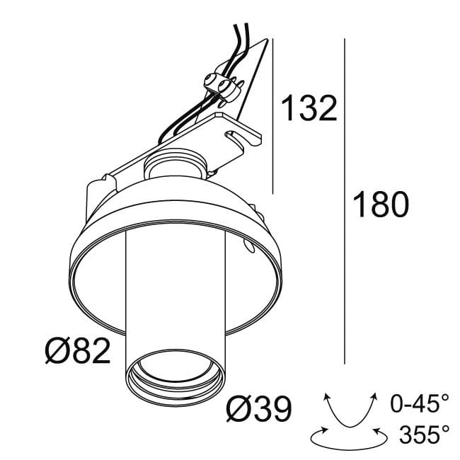 Круглый регулируемый светодиодный прожектор Deltalight Spy ARCH-00057982 - Вид №7