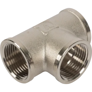 Тройник Valtec 1"x1"x1" ВР латунь VT0130N 10507139 STLM-2191122