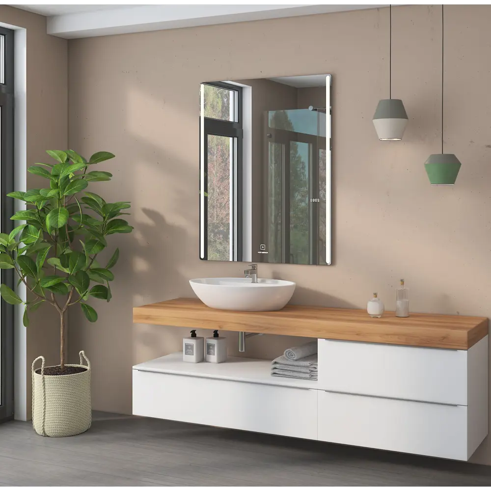 Зеркало Maya Comfort с подсветкой 80x100 см VIGO STLM-2174165
