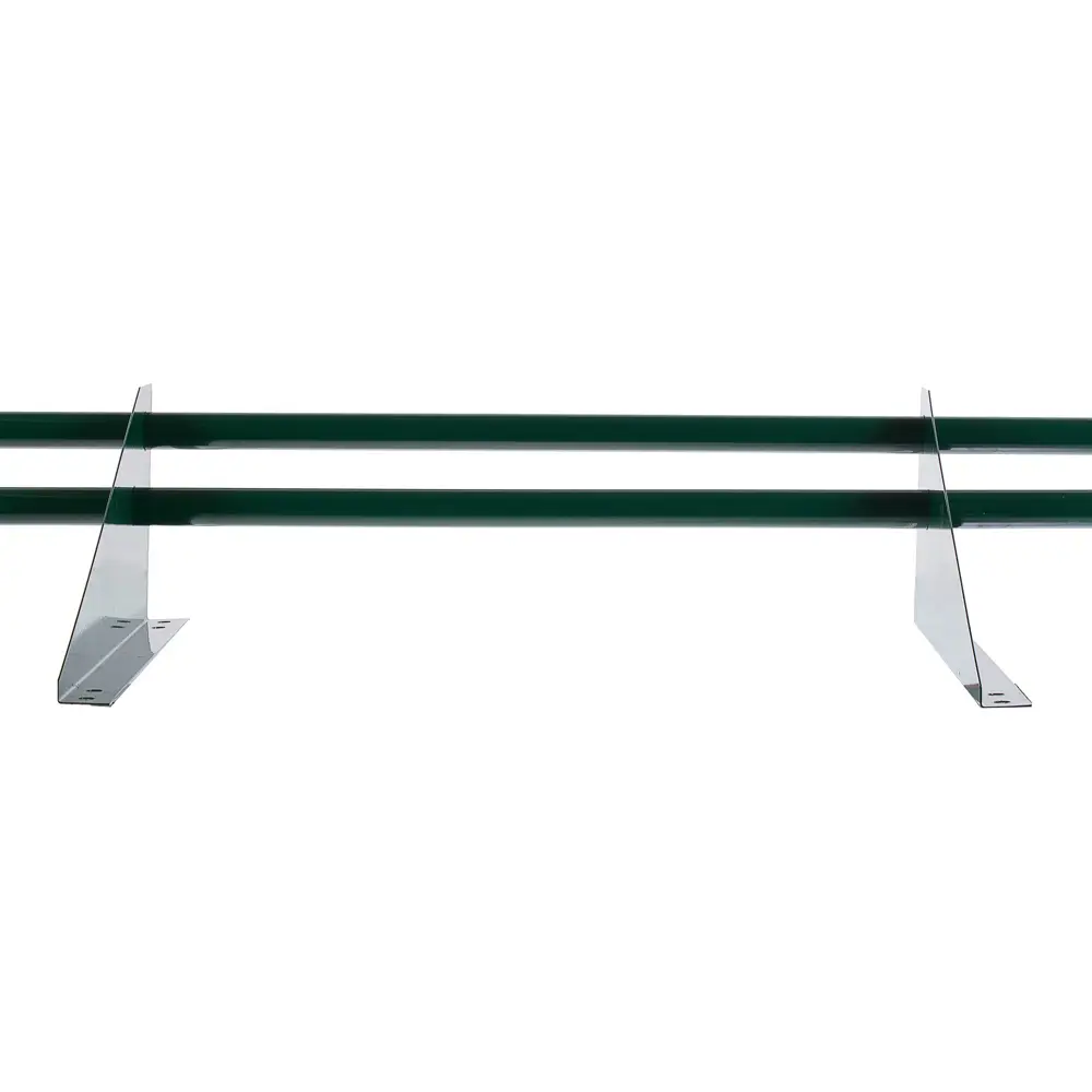 Снегозадержатель для металлической кровли трубчатый 3 м RAL 6005 зеленый Santreyd STLM-2069394 - Вид №1