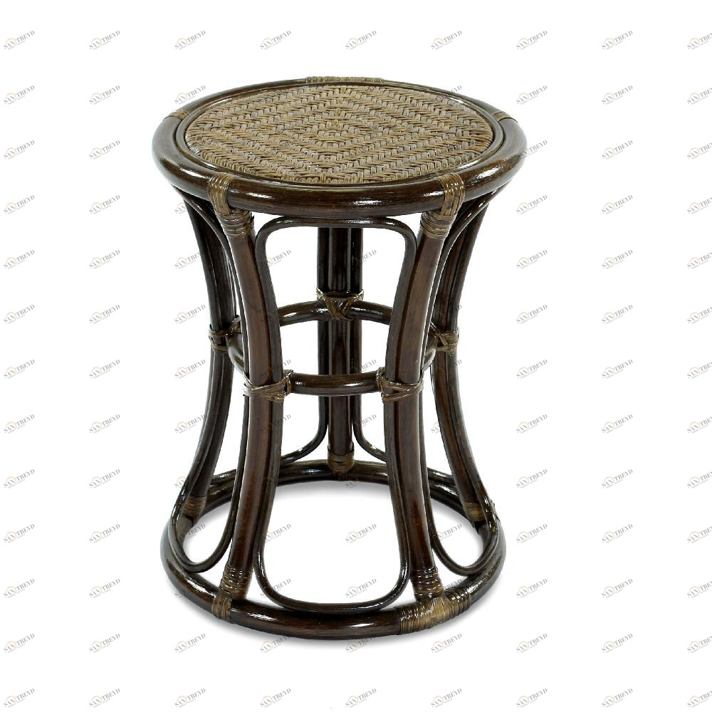 Табурет коричневый Saturn ЭКО ДИЗАЙН CLASSIC RATTAN 129558 Бежевый;коричневый 