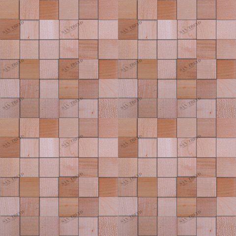 Мозаика и 3D панели из дерева Da Vinci Мозаика 3Д (4/6/8 мм пиксель 30x30 квадрат) 086 Клён Селект 3д (мозаика панели), гладкая (3Д (мозаика панели), Гладкая) 324х324 мм 1301100086