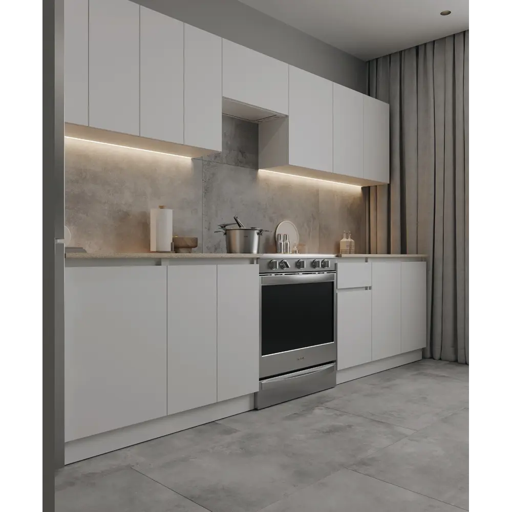 Угол для кухонного шкафа Миус 4x67.3 см ЛДСП цвет белый Santreyd STLM-2042269 - Вид №5