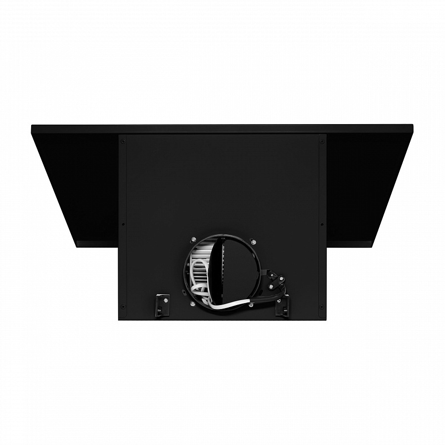 TOWER C 60 BLACK Вытяжка tower c 60 чёрный/черное стекло/ • тип: настенная• цвет: черный• управление: кнопочное• ширина, мм: 600• полная потребляемая мощность, вт: 160• количество скоростей: 3• максимальная производительность, м3/ч: 650• диаметр воздухово Santreyd  - Вид №7