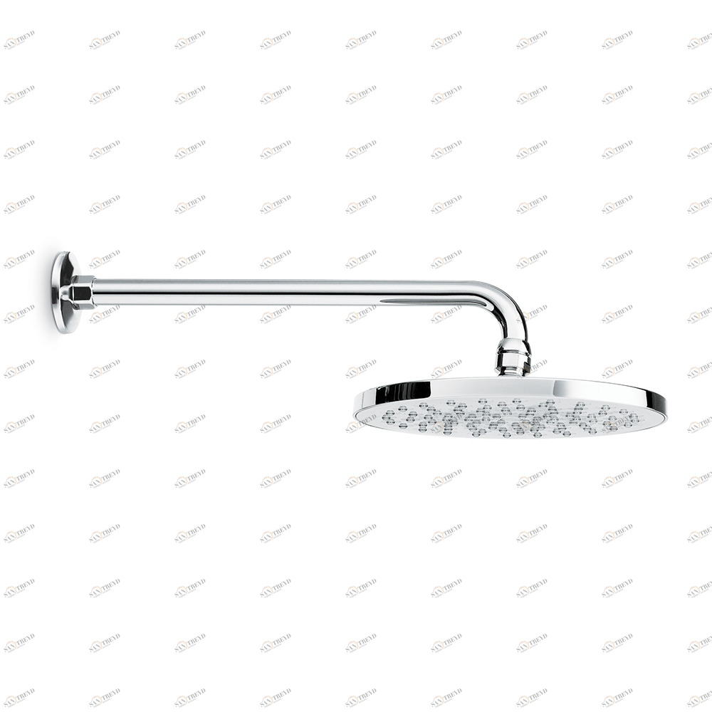 Настенный верхний душ из АБС-пластика с дождевой струей. MINI-X NEWFORM Италия 67790