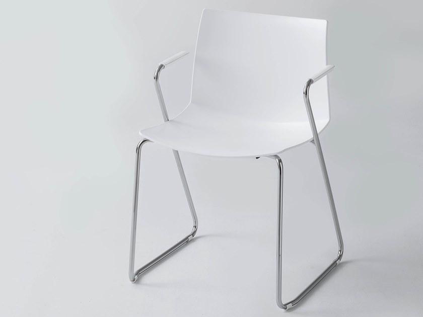 GABER Основание стула из технополимера с подлокотниками sun-id-1397470 - Вид №2