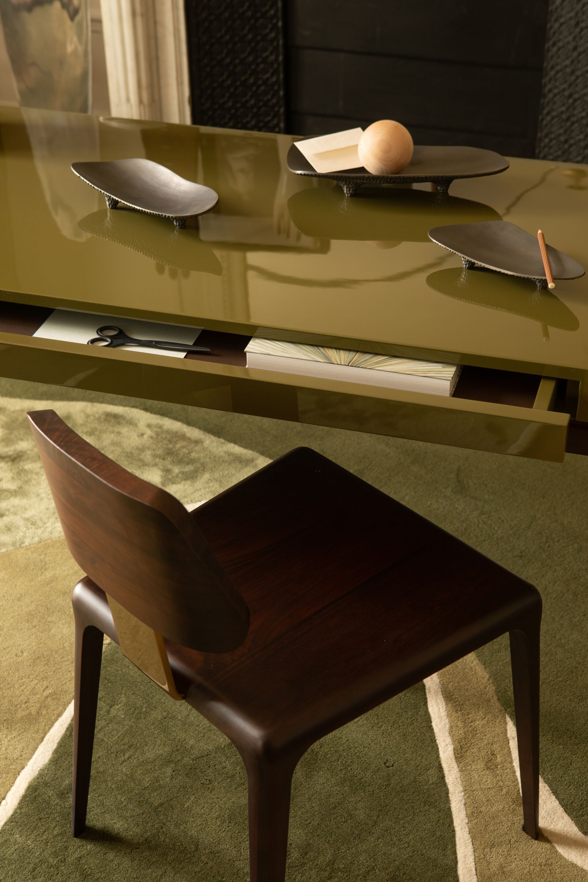 Стул грецкого ореха REDA AMALOU DESIGN ARCH-00031664 - Вид №4