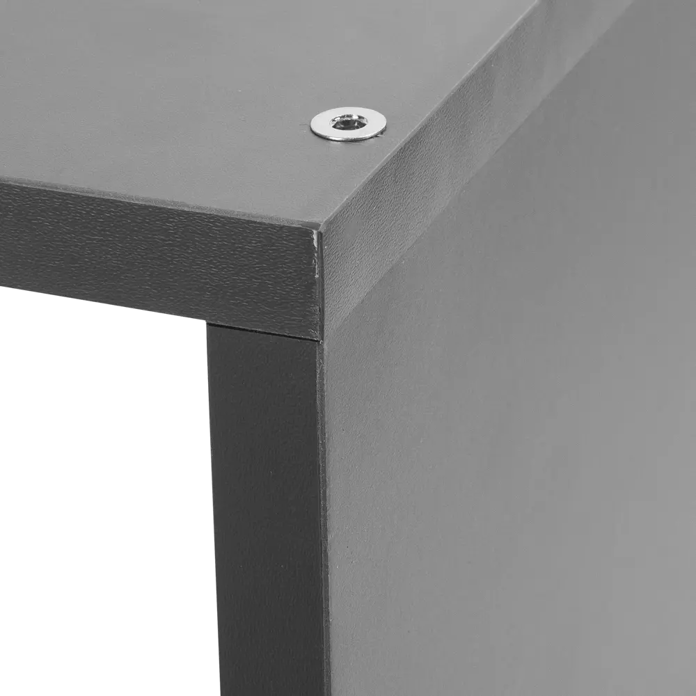 Стеллаж КУБ 1 секция 36х36х32 см ЛДСП цвет графит Santreyd STLM-2177427 - Вид №2