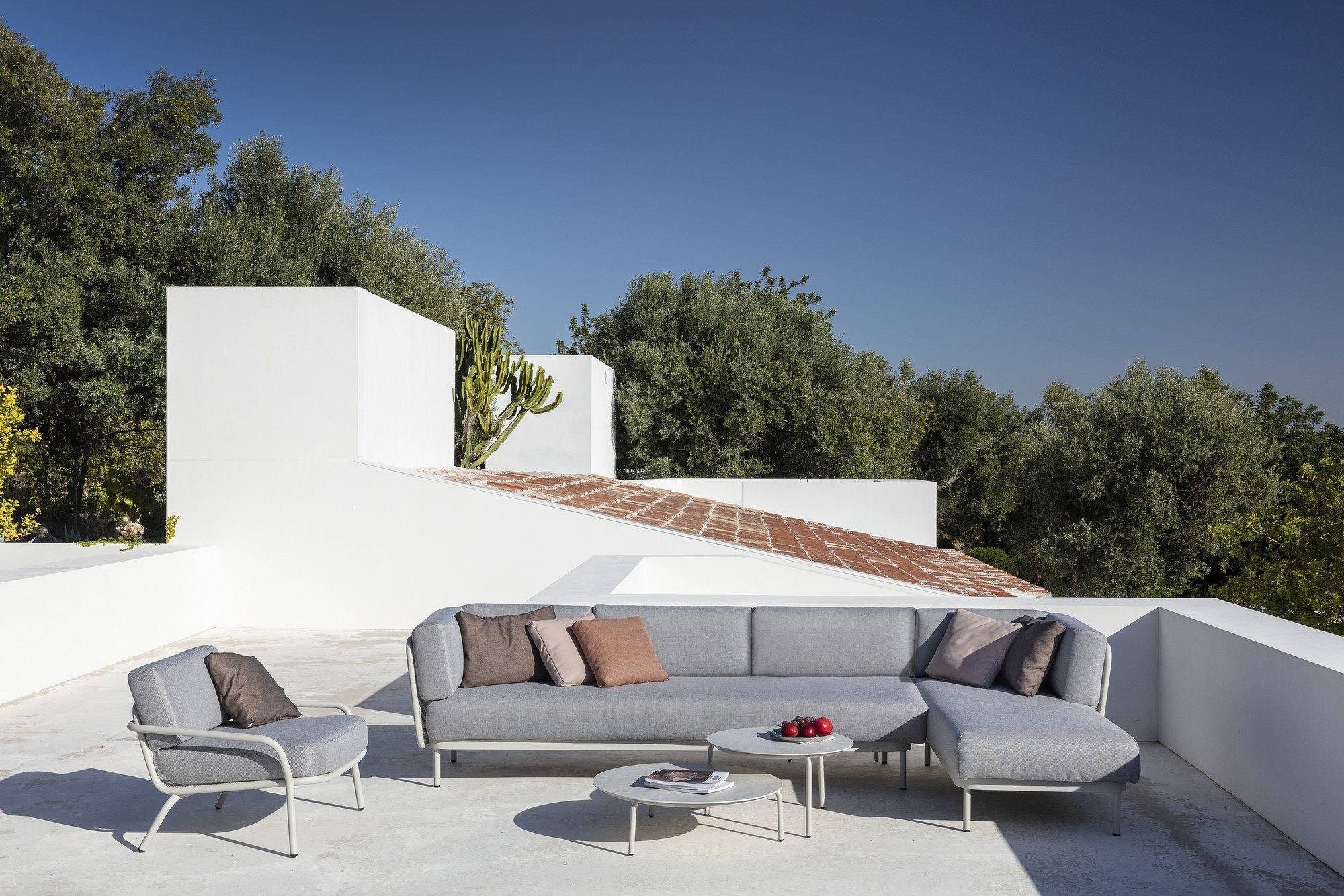 Тканевый модульный садовый диван Todus Baza ARCH-00073566 - Вид №4