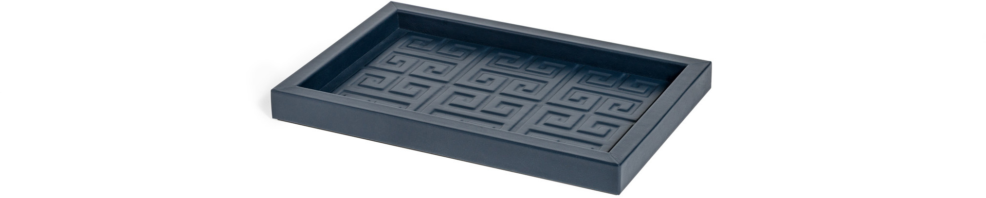 Поднос Canton - 31X20,5XH2,6 см / гладкая кожа_верблюжьего цвета