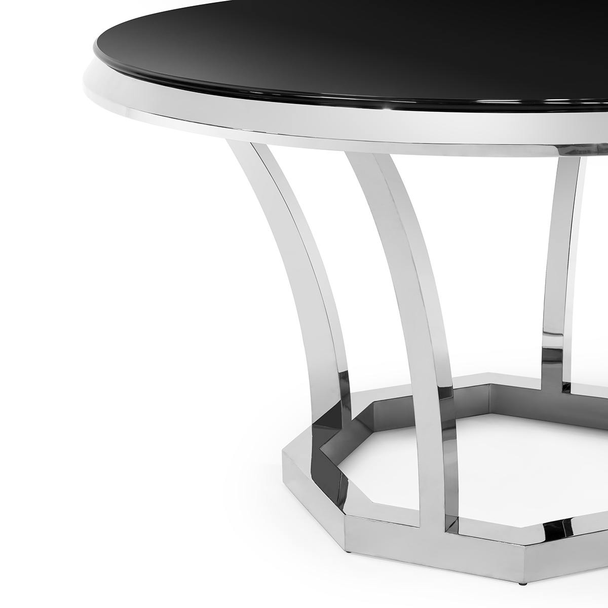 450244-BS ABHIKA ТАБЛИЦА PIMPI H75 D130 BLACK/SILVER  - Вид №2