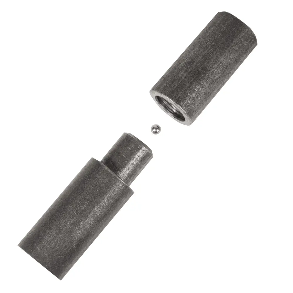 Петля гаражная с шаром 30x140 мм цвет черный Santreyd STLM-2176412 - Вид №1