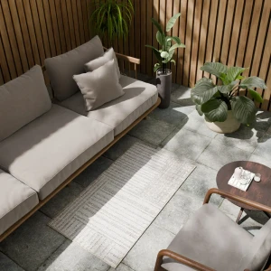 Циновка Дели 60x110 см полипропилен 81409_50522 цвет бежевый