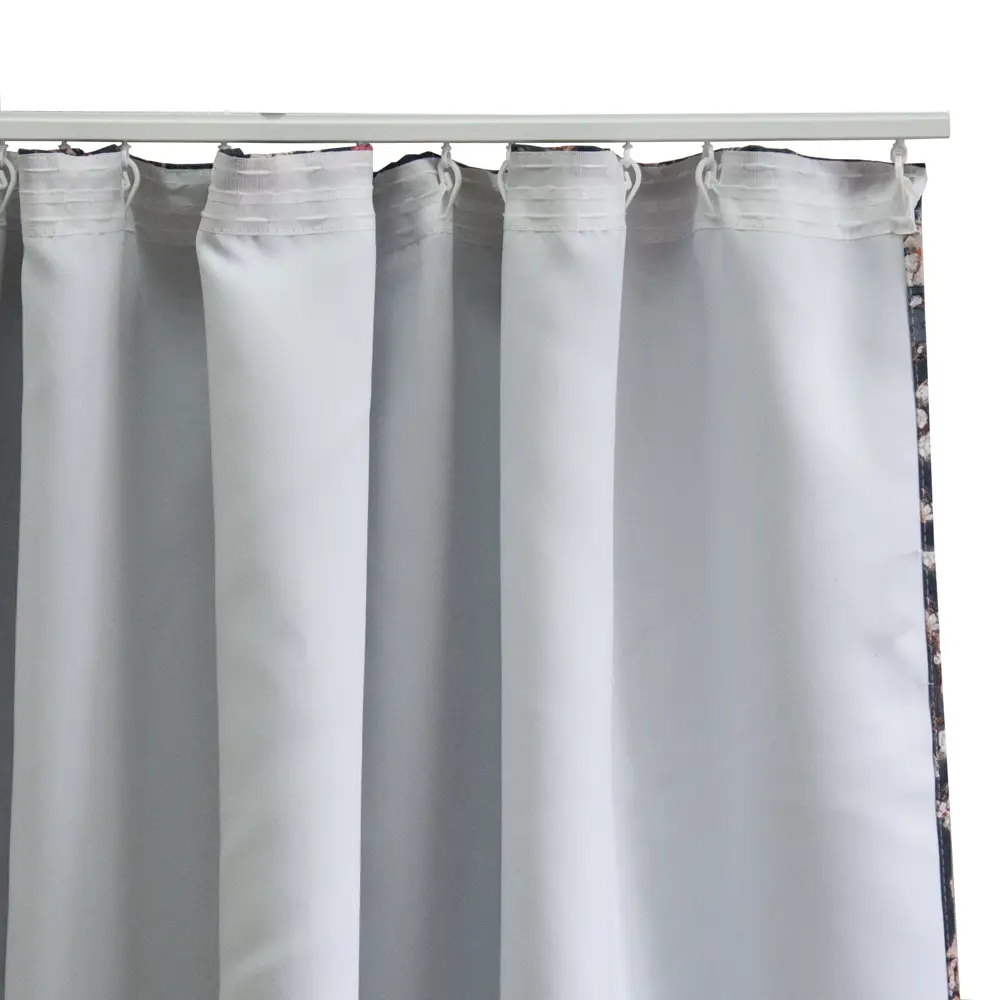 Штора на ленте «Ночной Сад» 150x260 см цвет чёрный SEASONS STLM-2174569 - Вид №3