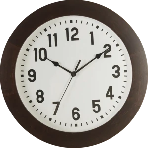 Часы настенные «Дерево венге» 30.3 см