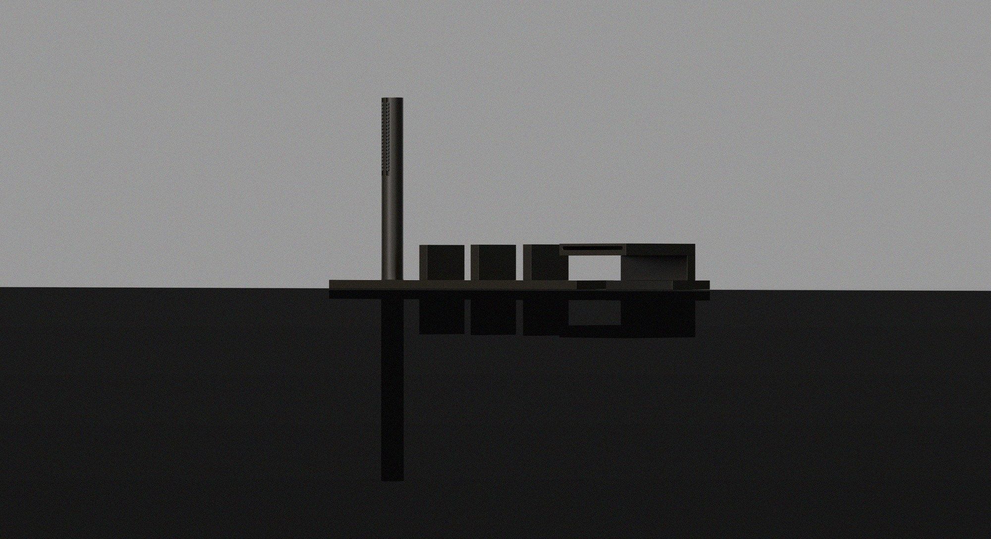 Водопад смеситель для ванны с ручным душем ABOUTWATER ARCH-00101775 - Вид №1