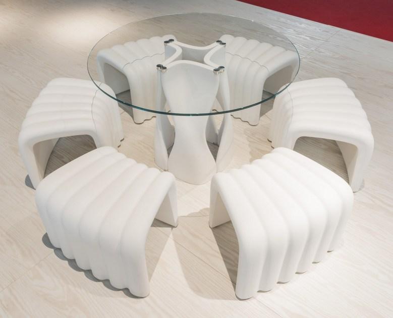 Tonon Накладной стул из полиуретана "soft touch plus" River 903.10 - Вид №4