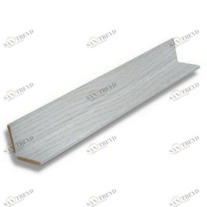 Уголок для МДФ Панели Профиль-Лайн Ясень белый 2600х45х6мм 7320