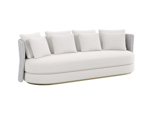 3-местный тканевый линейный диван