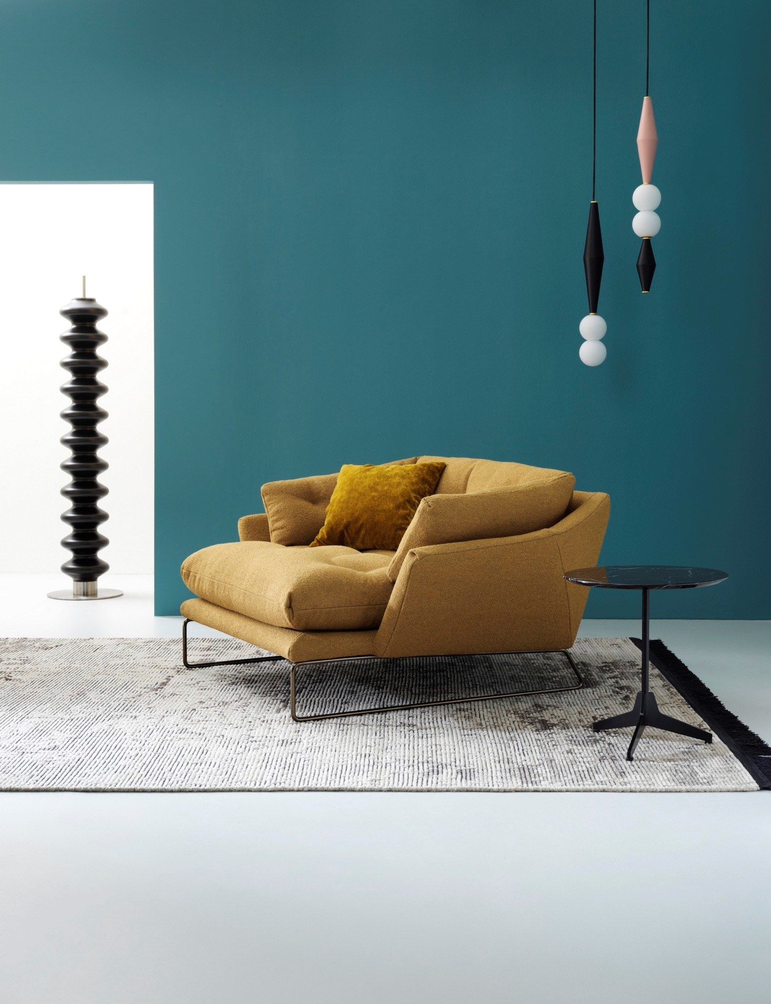 Мягкое кресло для отдыха с подлокотниками Saba Italia Нью-Йорк ARCH-00098404 - Вид №2