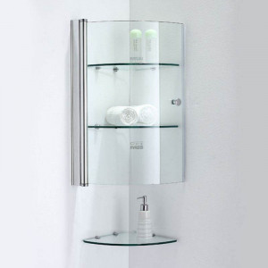 Z012 Шкафчик стеклянный SSWW