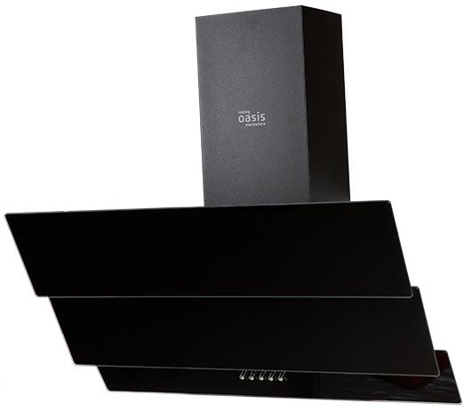 8198295 Вытяжка наклонная Oasis NS-60B черный/черный STDN-0121120 - Вид №4