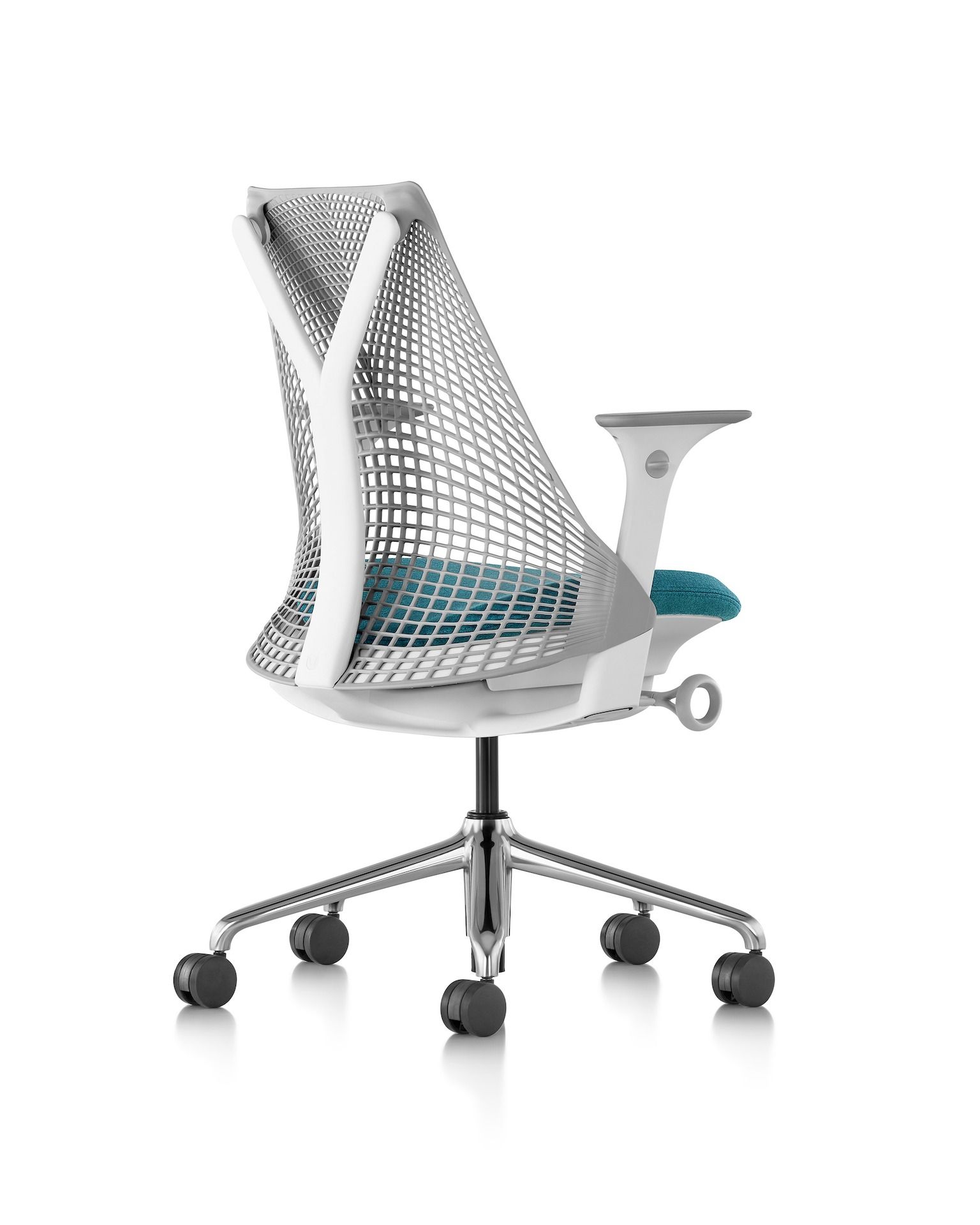 5 спиц подлокотник поворотный операционный офисный стул Herman Miller Sayl ARCH-00001394 - Вид №19