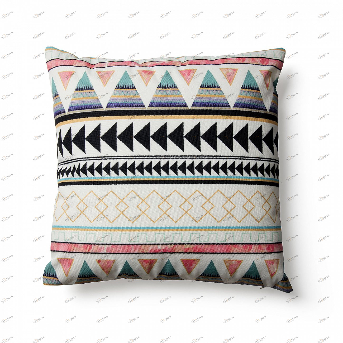 Чехол на подушку Alida 45x45 многоцветный от La Forma LA FORMA ОРНАМЕНТ 289203 