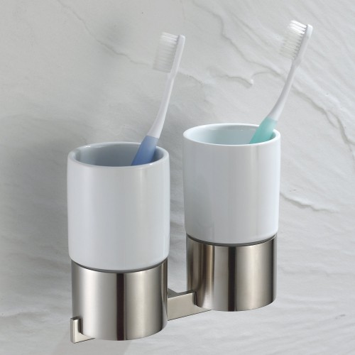 Пара керамических стаканов Aura KEA-14416BN krausru  - Вид №3