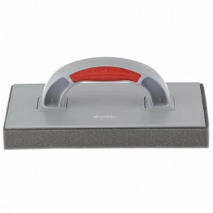 Терка пластмассовая MATRIX губчатое покрытие 30мм 270x130мм двухкомпонентная ручка