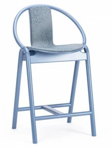 TON Высокий табурет со спинкой Again 314 006