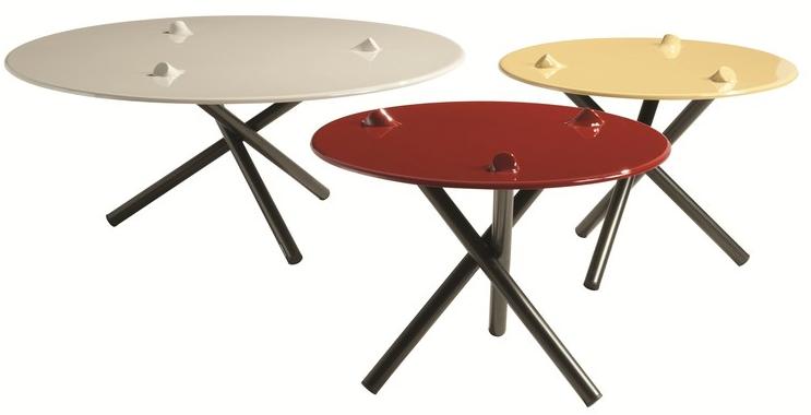 Roche Bobois Круглый сервировочный столик из daquacryl® sun-id-1468348 - Вид №3