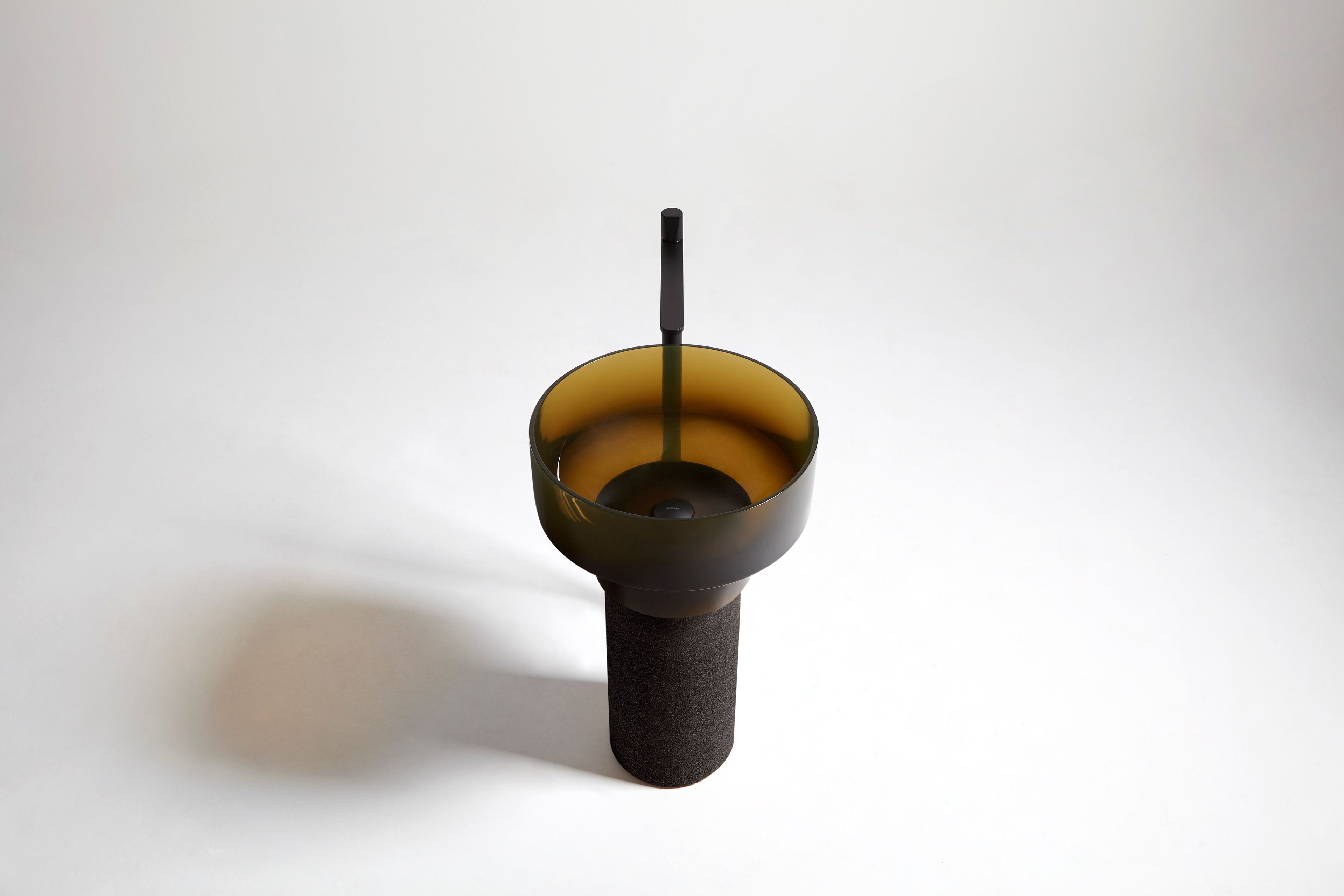 Круглая отдельно стоящая раковина из Cristalmood® и пробки Antoniolupi Borghi ARCH-00039251 - Вид №20