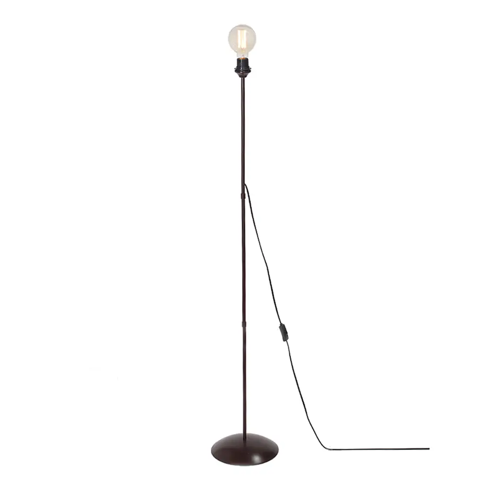 Основание для торшера Simple 1 лампа 3м² Е27 цвет коричневый Vitaluce STLM-2112749