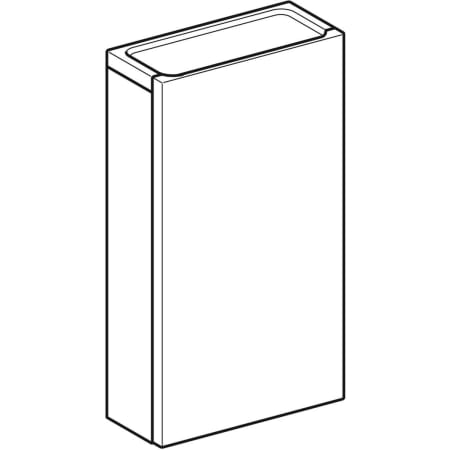 869013000 Подвесной шкаф Geberit Renova Plan с одной дверью Geberit  - Вид №1