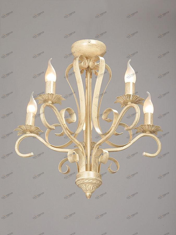 Подвесная люстра Vitaluce V1072-3/5PL VITALUCE ДИЗАЙНЕРСКИЕ 220342 Кремовый 