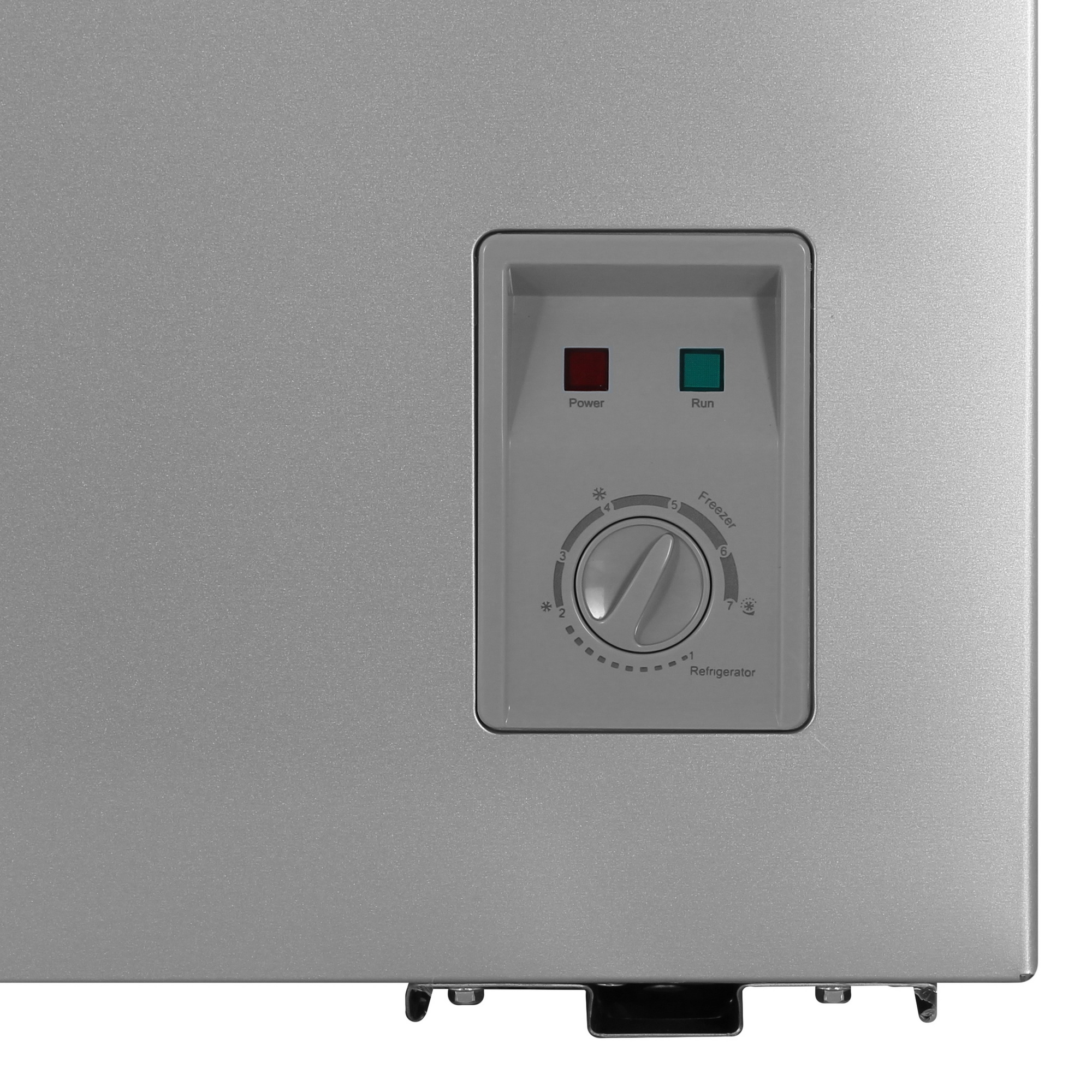 9197564 Морозильный ларь KRAFT BD (W)-280SRX серебристый STDN-0116191 - Вид №7