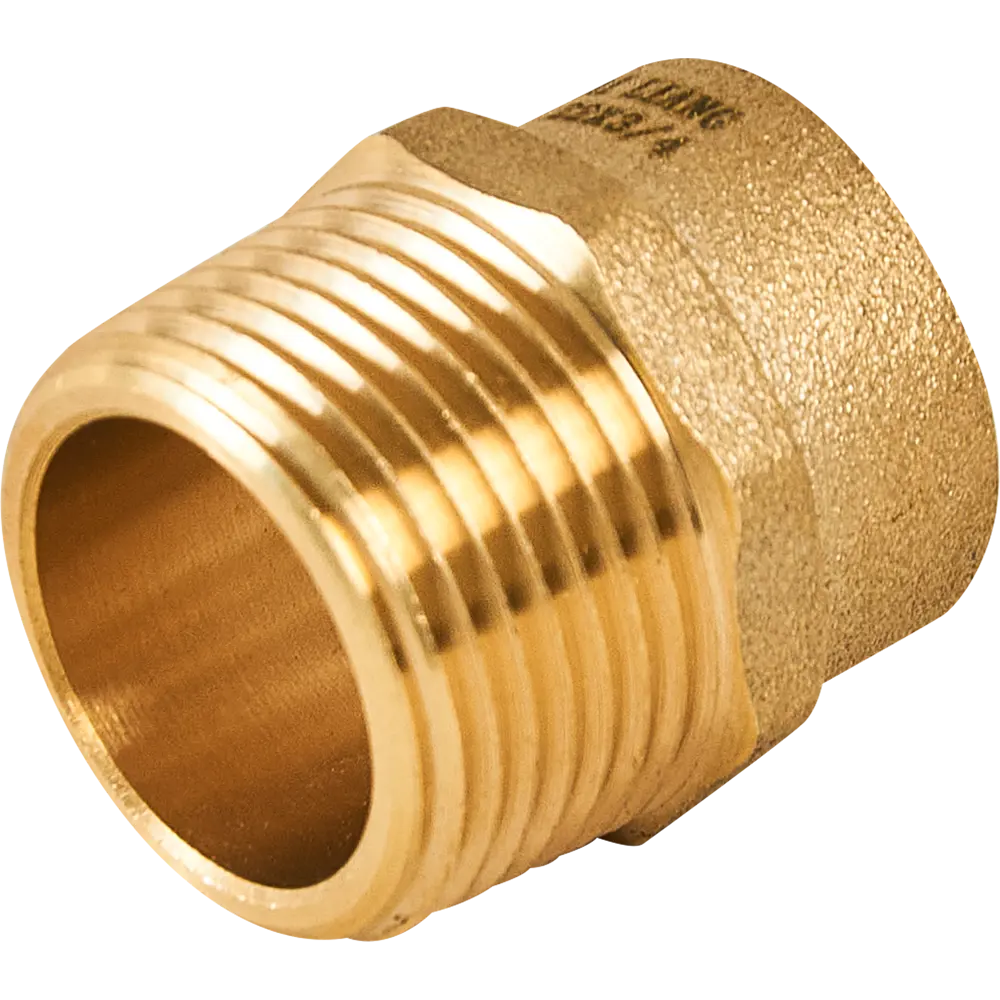 Муфта переходная Hailiang ø3/4"x22 мм наружная резьба медь STLM-2036087