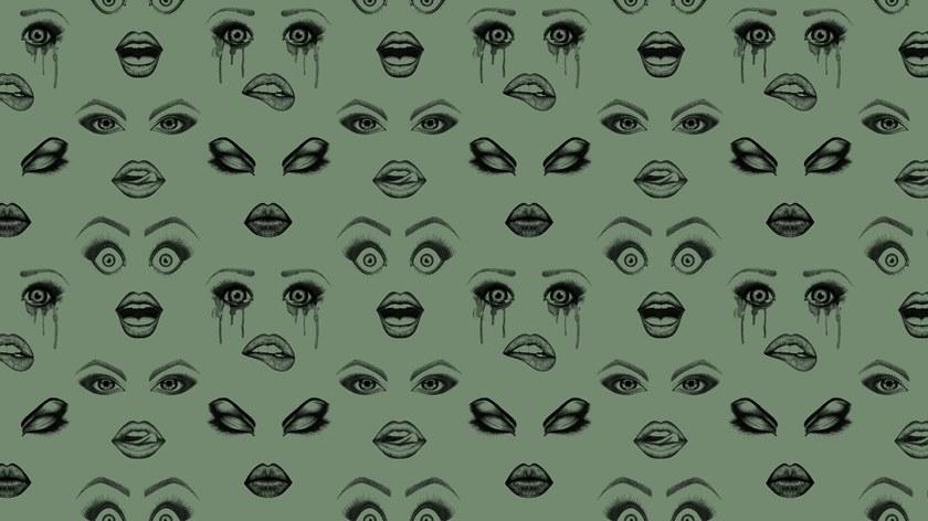 Baboon Моющиеся обои с рисунком Pattern sun-id-1346801 - Вид №6