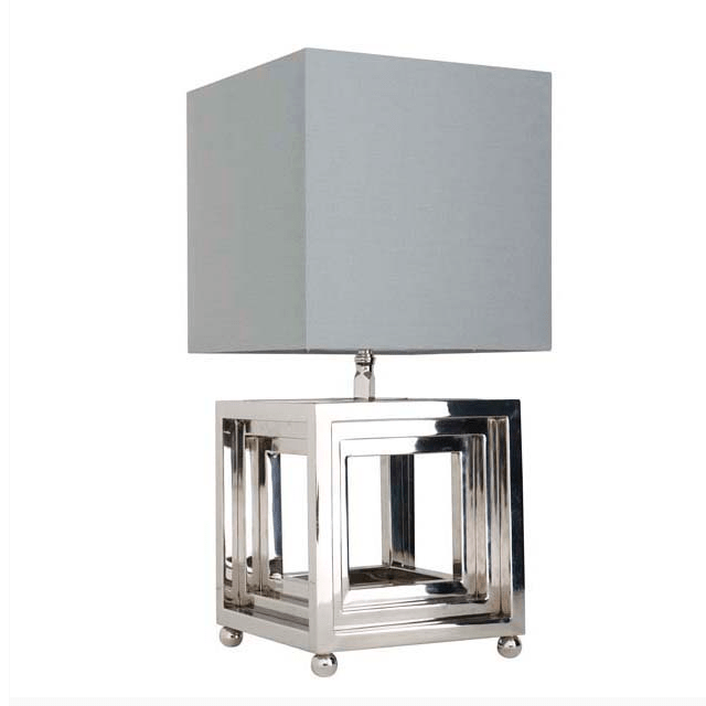 Настольная лампа Bellagio от Eichholtz 105484 EICHHOLTZ ИНТЕРЬЕРНЫЕ 061901 Серый;хром  - Вид №1