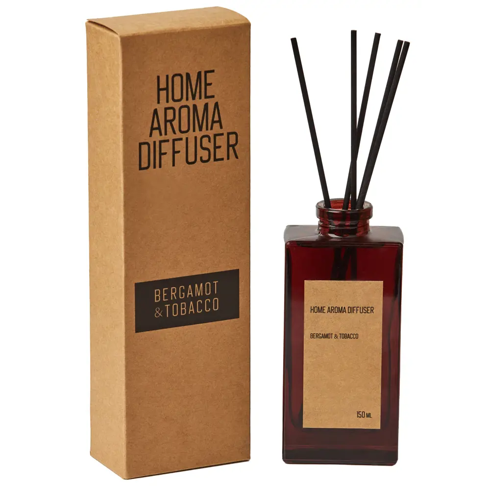 Ароматический диффузор Bergamot&Tobacco 150 мл 89348199 STLM-2174655 AROMA HOME 