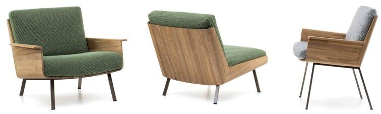 Minotti Садовое кресло с подлокотниками Daiki outdoor sun-id-1478279 - Вид №2