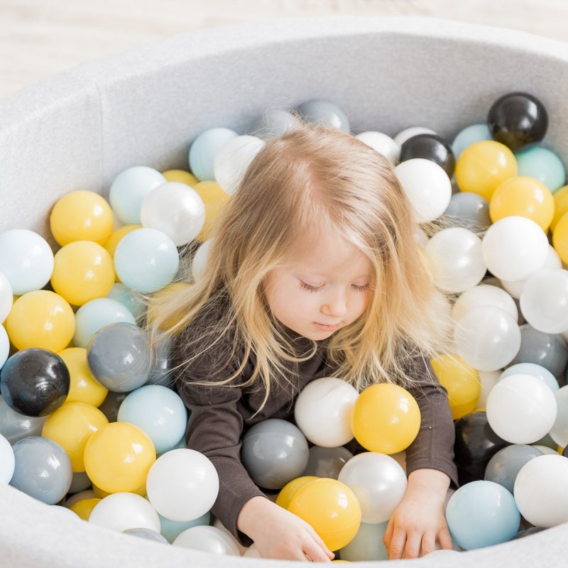 Детский сухой бассейн серый (без шаров) VAMVIGVAM  281500 Серый Santreyd  - Вид №4