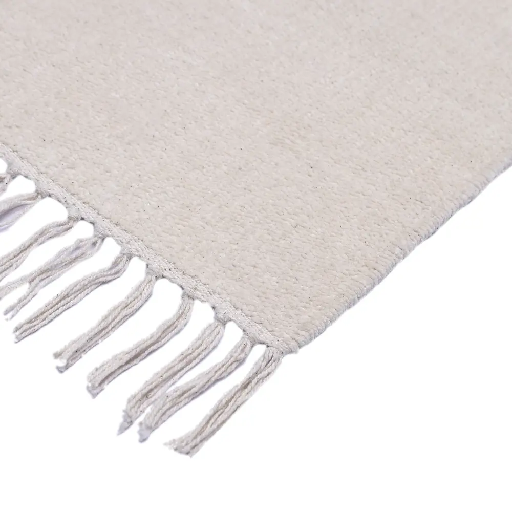 Коврик декоративный KREAFORTA Bareilly 50x80 см хлопок цвет белый STLM-2081448 - Вид №2