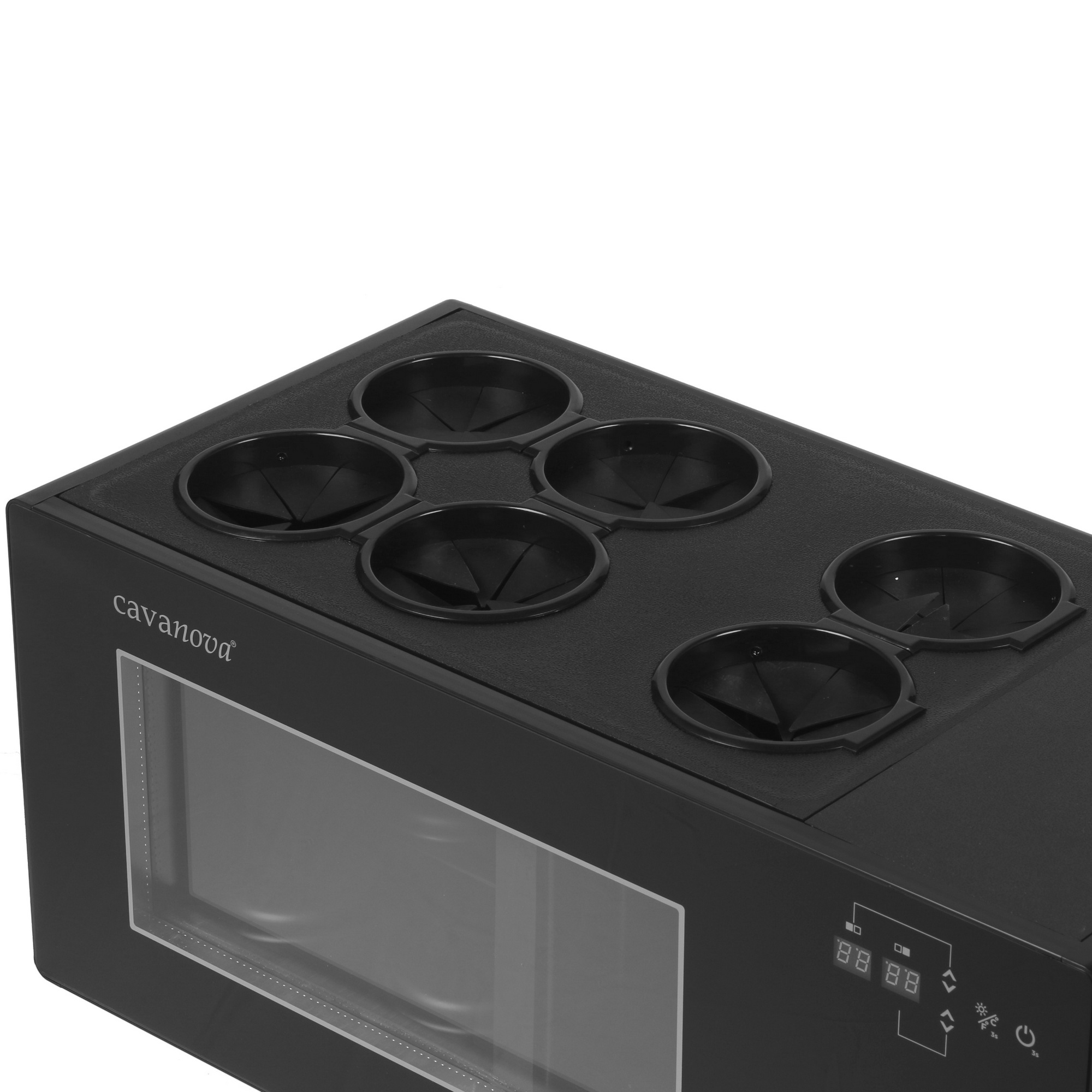 8192694 Винный шкаф Cavanova OW6CD черный STDN-0058483 - Вид №4