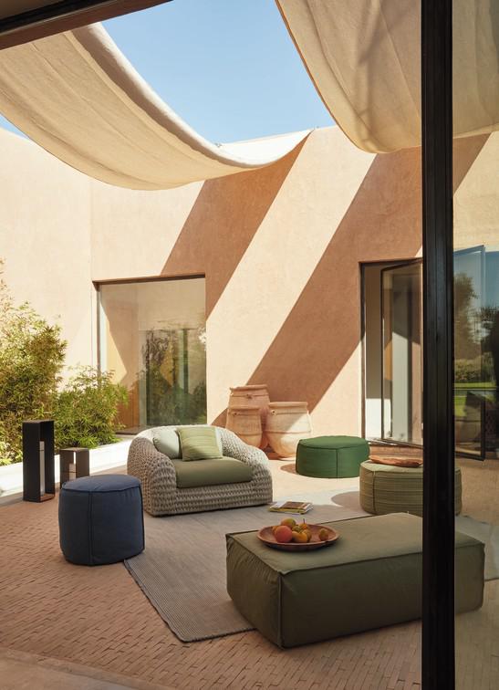 1 мест. веревка 45мм антрацит Manutti Kobo MNST723 - Вид №14